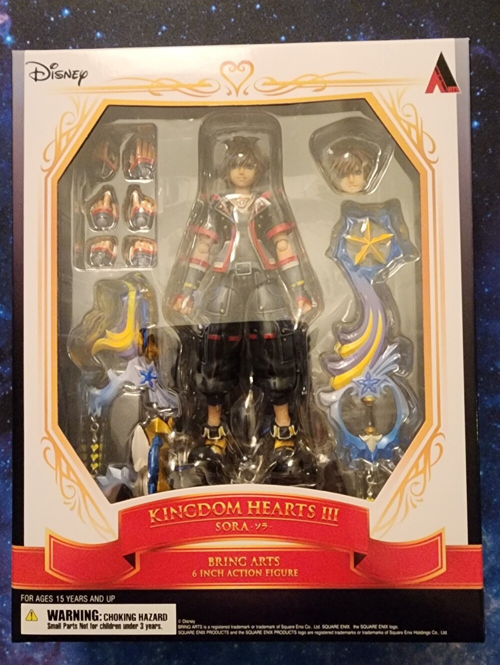 (New/Sealed; Light Scratches) Bring Arts Kingdom Hearts 3 Sora Ver. 1